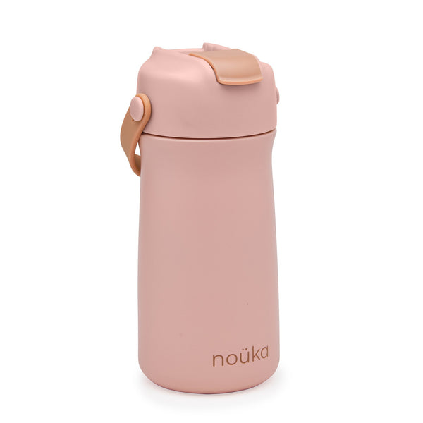 noüka Stainless Steel Drinking Bottle 12 Oz Susan Collection - Soft Blush