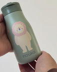 Gourde en acier inoxydable noüka 10 oz Collection Lucie - Roary le lion