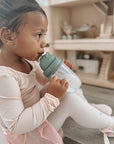 noüka Non-Spill Weighted Straw Cup 9 oz - Wave