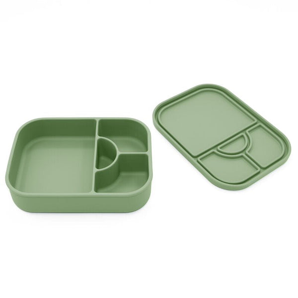 noüka Medium Silicone Sealed Lunch Box - Leaf