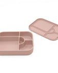 Boîte à déjeuner hermétique en silicone noüka Large - Rose poudré
