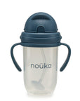 noüka Non-Spill Weighted Straw Cup 9 oz - Deep Ocean