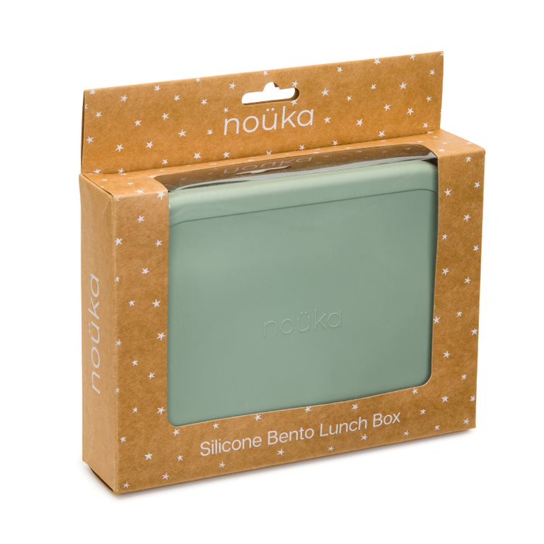 Boîte à déjeuner hermétique en silicone Medium noüka - Blush doux