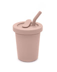 Gobelet à paille noüka 8 OZ - Rose poudré