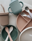 noüka Divided Suction Plate - Bloom