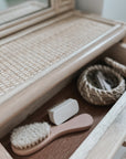 noüka Baby's First Hair Brush - Soft Blush