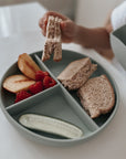 noüka Divided Suction Plate - Bloom