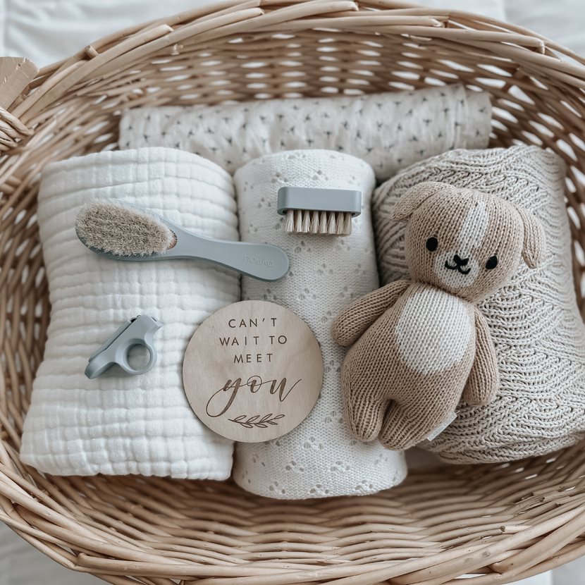 noüka Baby Care Set - Soft Pink