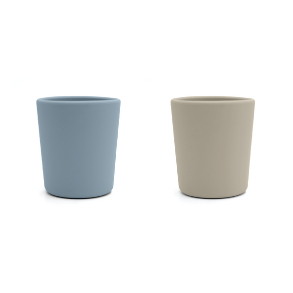 noüka My First Cup 2 Pack - Shifting Sand/Lily Blue