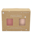 Gobelet à paille noüka 8 oz, lot de 2 - Deep Moon/Soft Blush