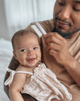 noüka Baby's First Hair Brush - Soft Blush