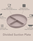 noüka Divided Suction Plate - Bloom